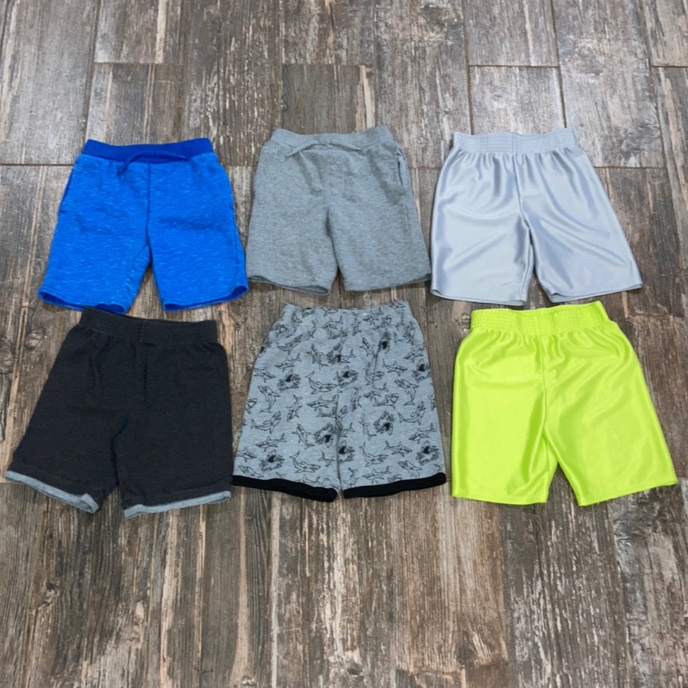 EUC 6 Pairs of Boys 5T Shorts